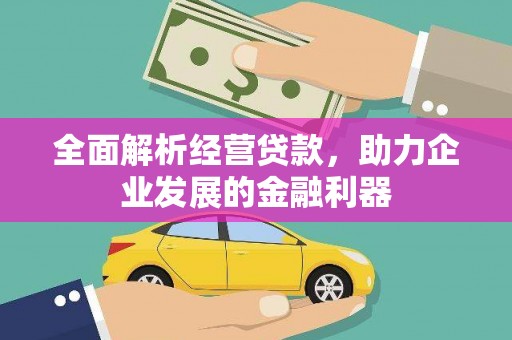 北海新区全面解析经营贷款，助力企业发展的金融利器