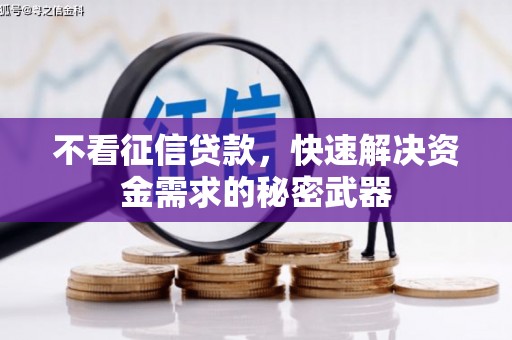 北海新区不看征信贷款，快速解决资金需求的秘密武器