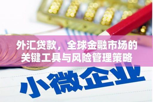 北海新区外汇贷款，全球金融市场的关键工具与风险管理策略