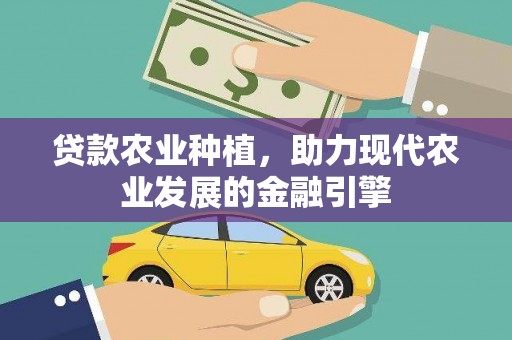北海新区贷款农业种植，助力现代农业发展的金融引擎