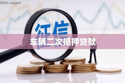 北海新区车辆二次抵押贷款