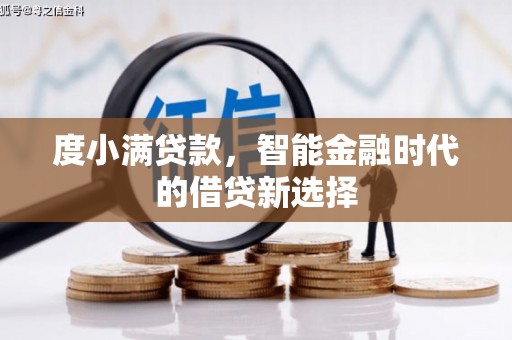 北海新区度小满贷款，智能金融时代的借贷新选择