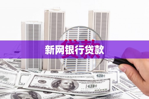 北海新区新网银行贷款