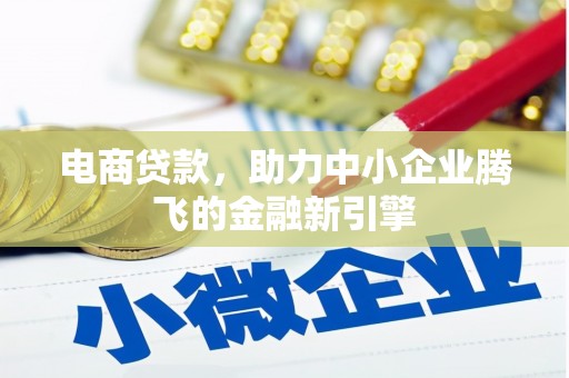 北海新区电商贷款，助力中小企业腾飞的金融新引擎