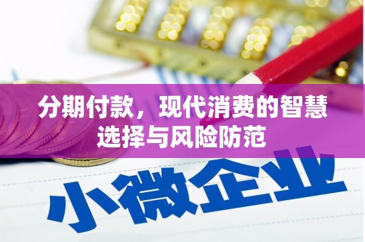 北海新区分期付款，现代消费的智慧选择与风险防范