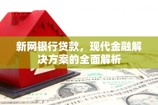 北海新区新网银行贷款，现代金融解决方案的全面解析