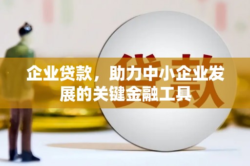 北海新区企业贷款，助力中小企业发展的关键金融工具