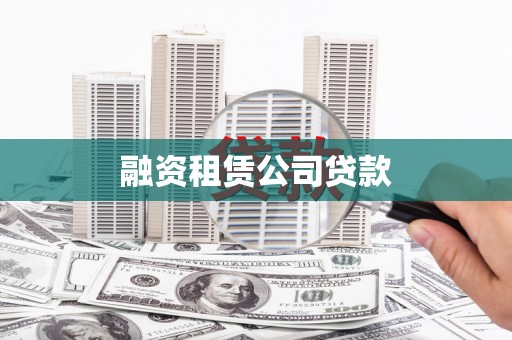 北海新区融资租赁公司贷款