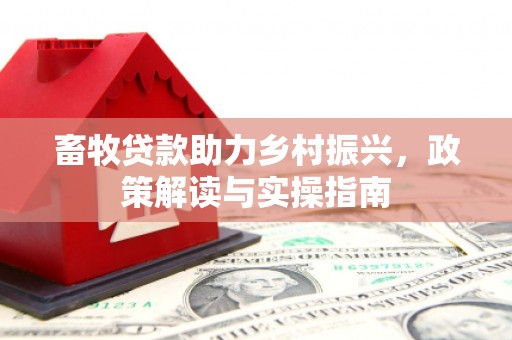 北海新区畜牧贷款助力乡村振兴，政策解读与实操指南