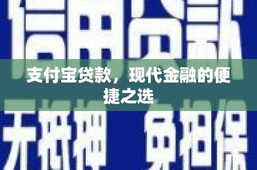 北海新区支付宝贷款，现代金融的便捷之选