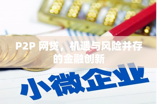 北海新区P2P 网贷，机遇与风险并存的金融创新