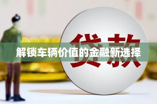 北海新区解锁车辆价值的金融新选择