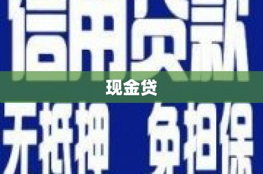 北海新区现金贷